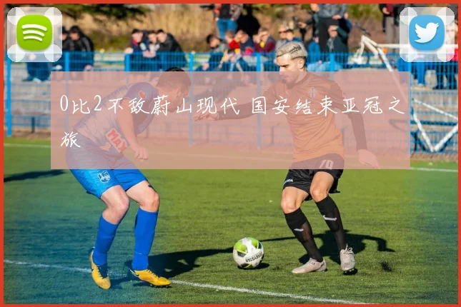 0比2不敌蔚山现代 国安结束亚冠之旅